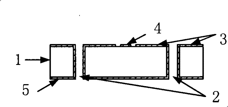 Microwave feeder unit used for sealing semiconductor electric absorption modulator