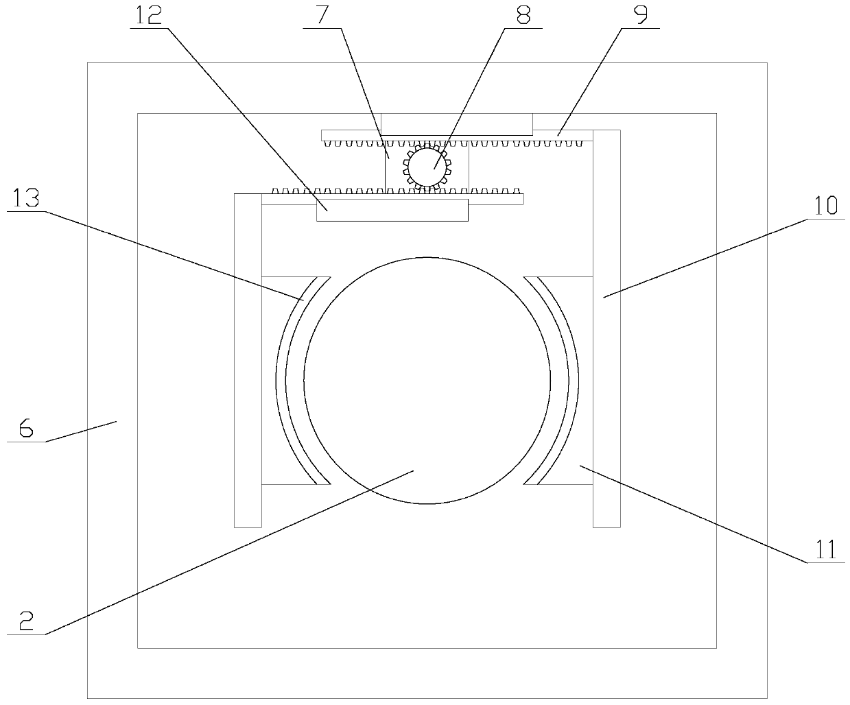 Multimeter having probe storage and dedusting functions