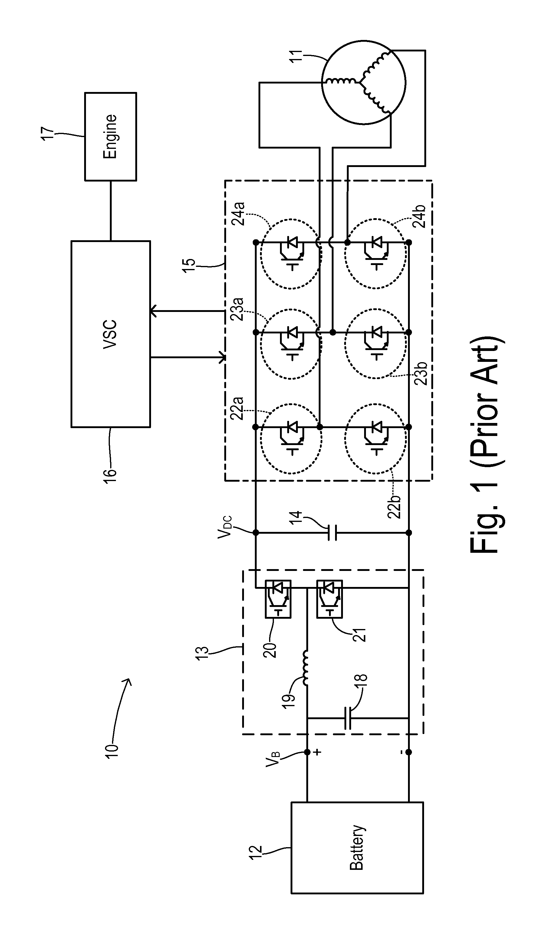 DC link capacitance measurement for electric vehicle drivetrain