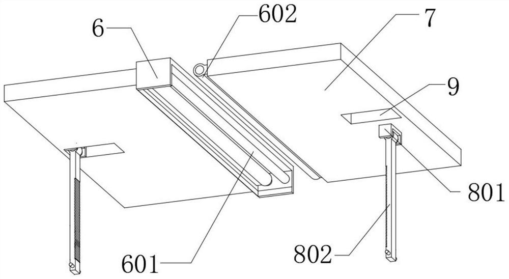 Visual recognition device based on three-dimensional simulation