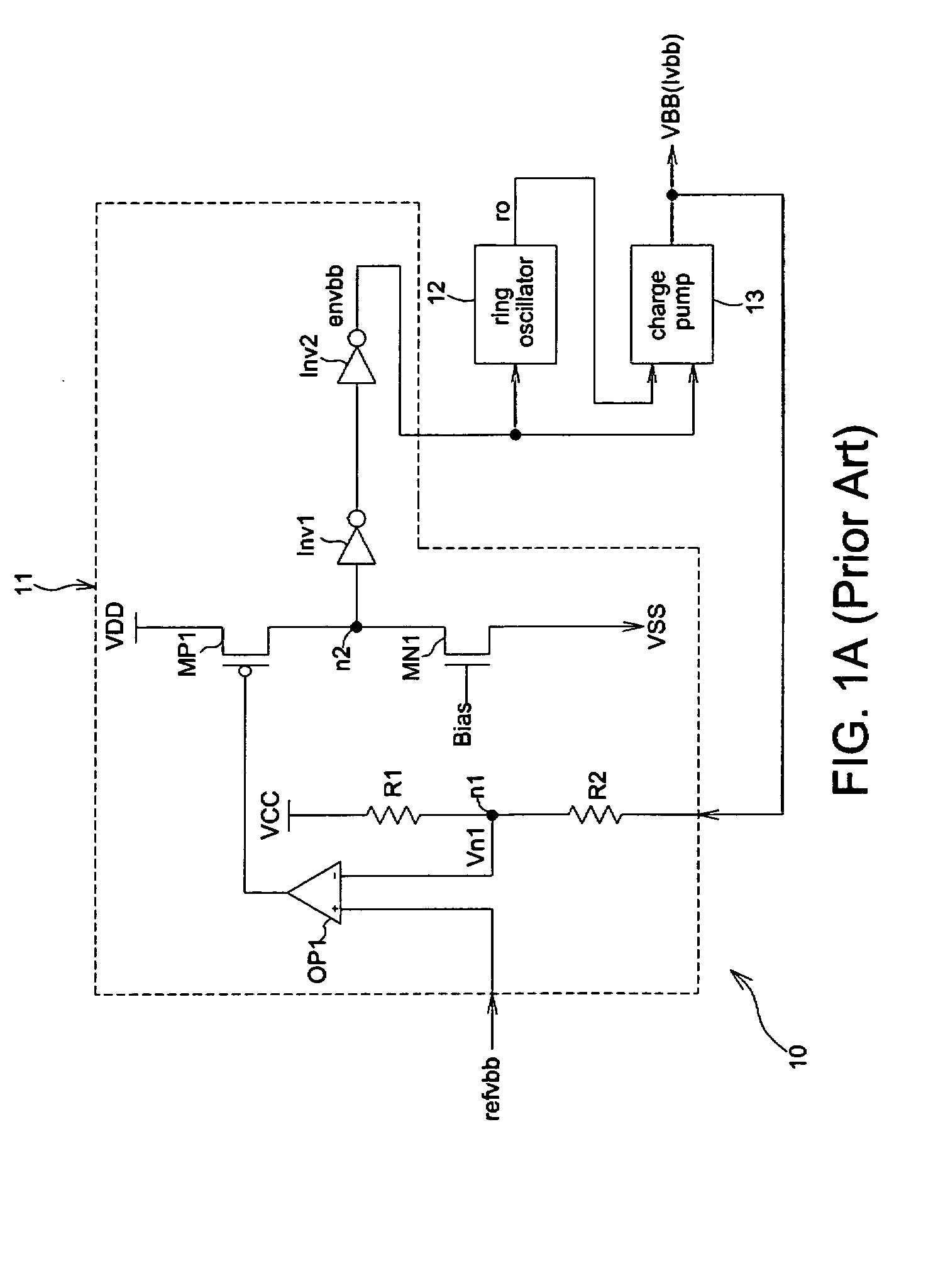 Negative voltage generator