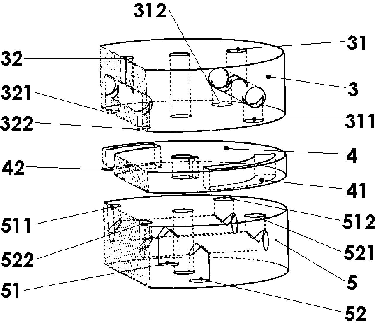 Automatic reversing valve