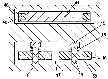 Electric sliding door opening and closing system based on microelectronic technology