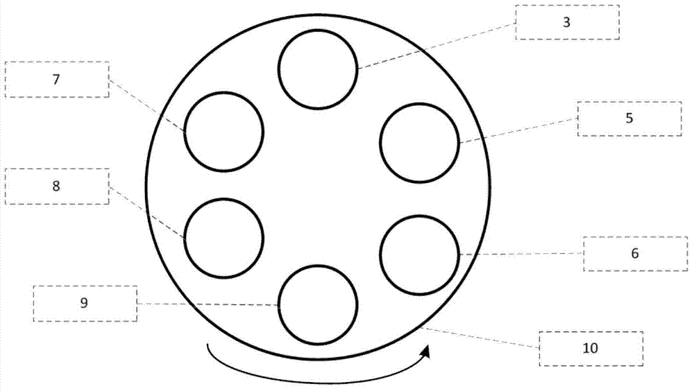 Method and system for testing secondary electron yield of star-used dielectric materials