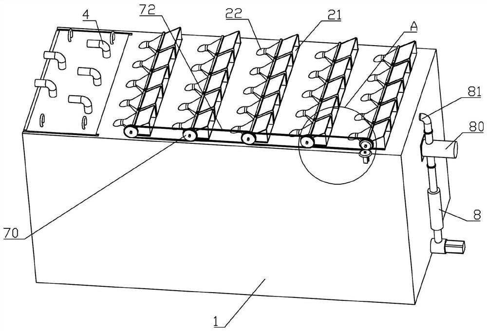 Fresh-keeping transport device for adult freshwater fish