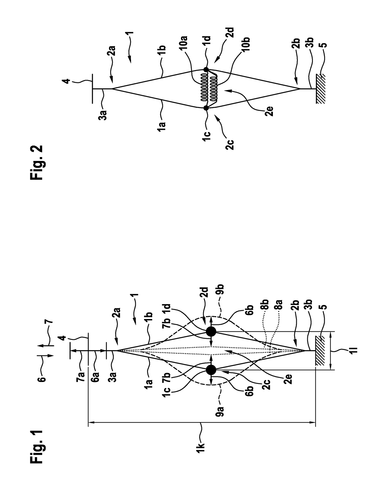 Vibration isolating device for an elastic coupling of two components