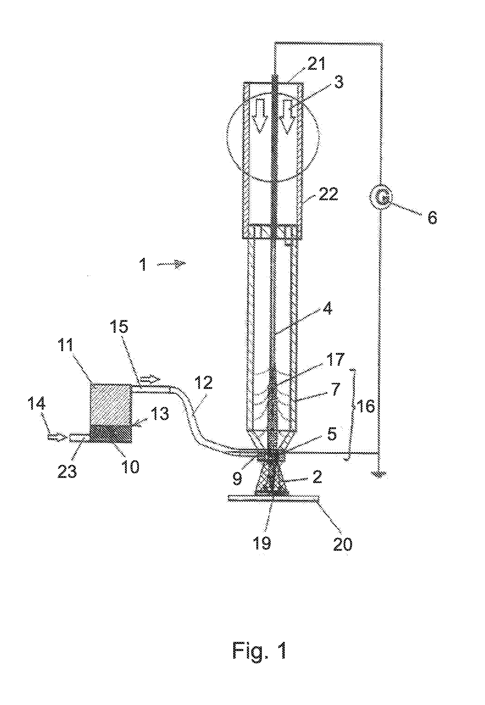 Coat as well as method and device for coating