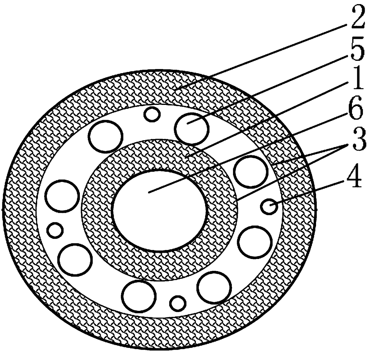 Sewage treatment system adopting photocatalytic degradation membrane separation