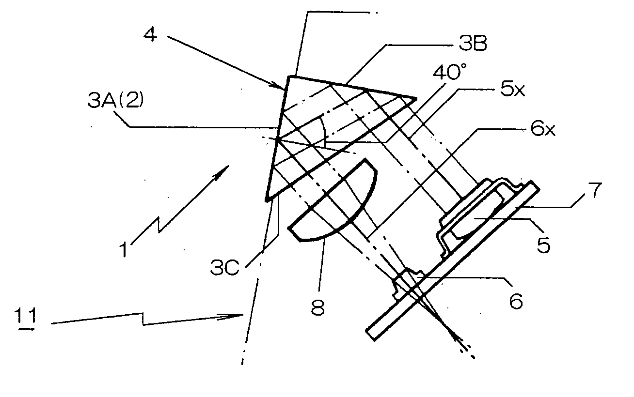 Skin condition observation apparatus