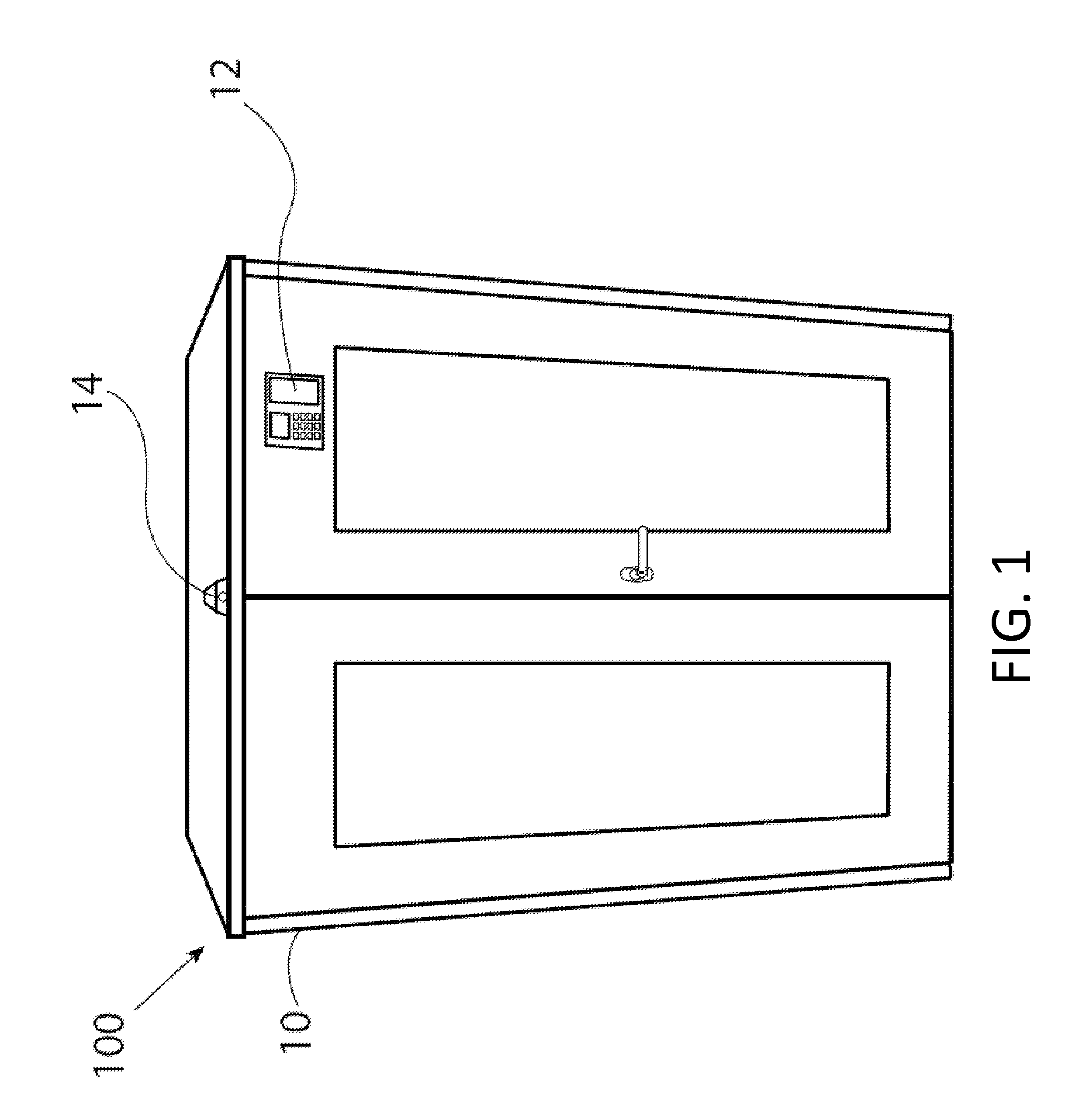 Storage container with inventory control