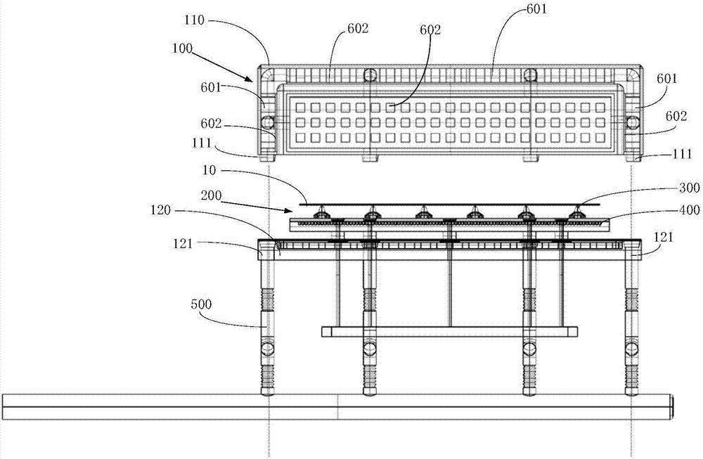 Vacuum drying device