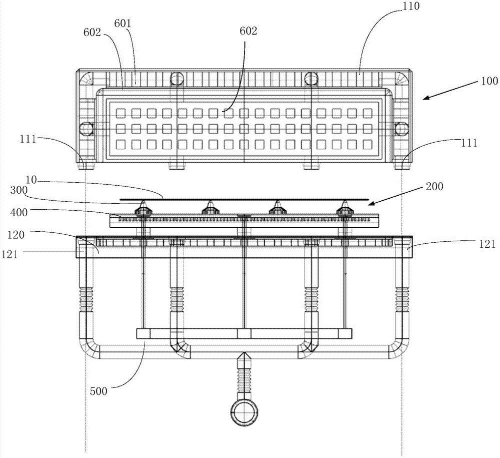 Vacuum drying device