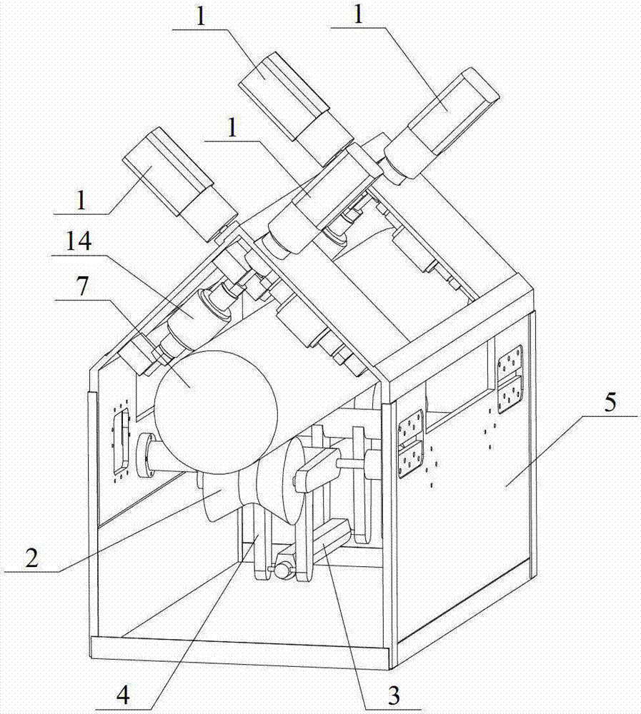 Detecting system of bridge cable