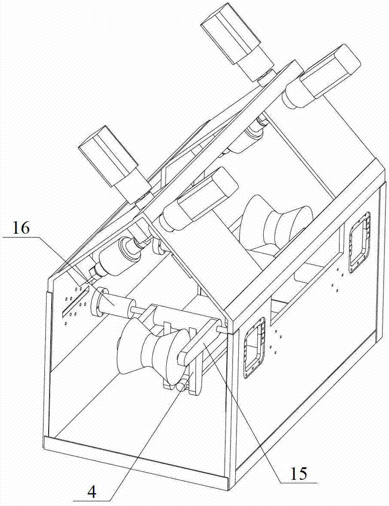 Detecting system of bridge cable