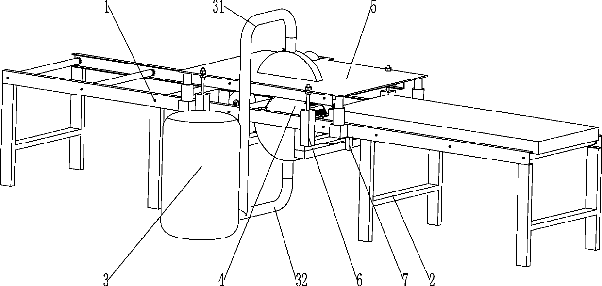 High-safety fireproof door production device