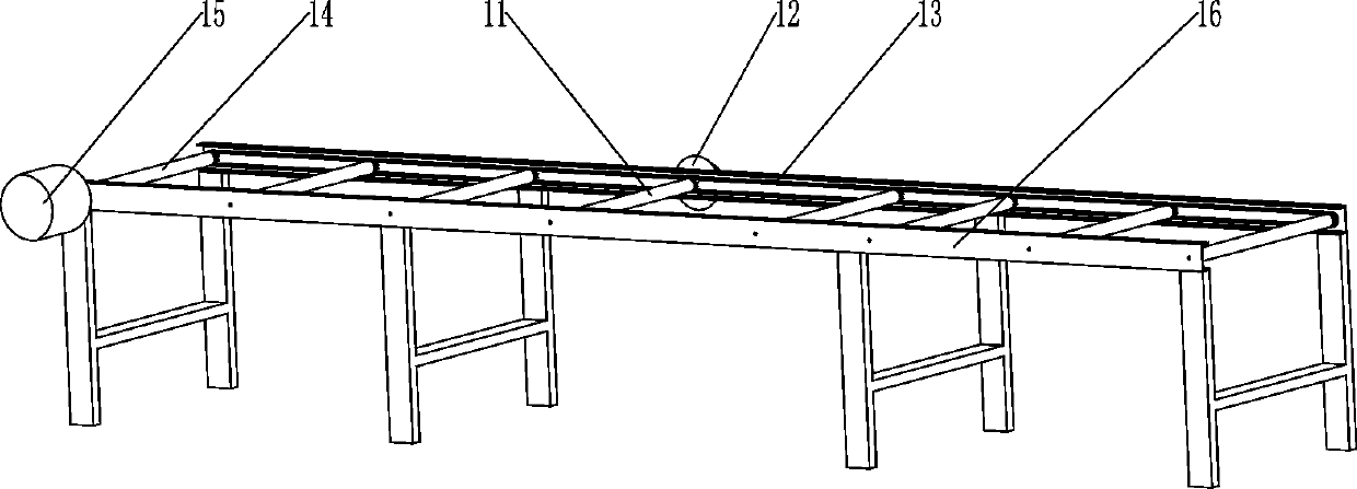 High-safety fireproof door production device