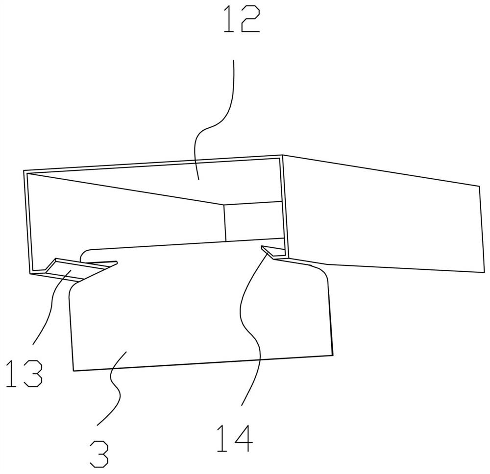 Ceiling type suspended ceiling mounting structure and suspended ceiling mounting method thereof