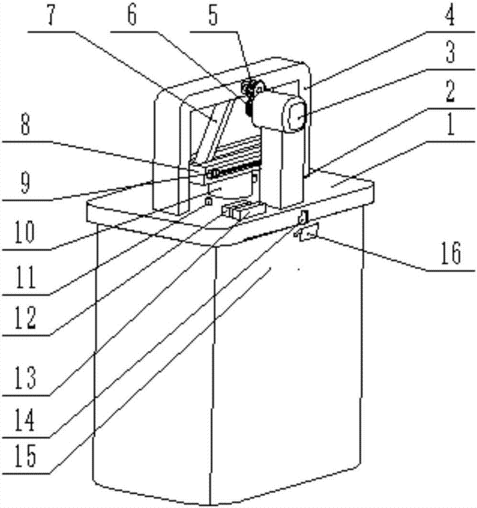 Garlic mashing device