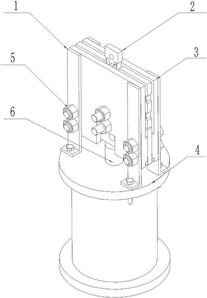 Magnetostriction actuator displacement magnification mechanism