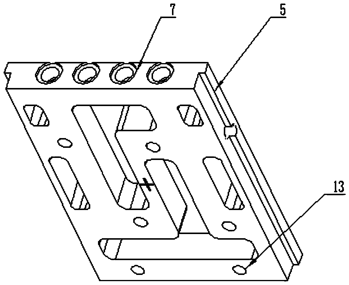 Quick replacement structure for sucking disc