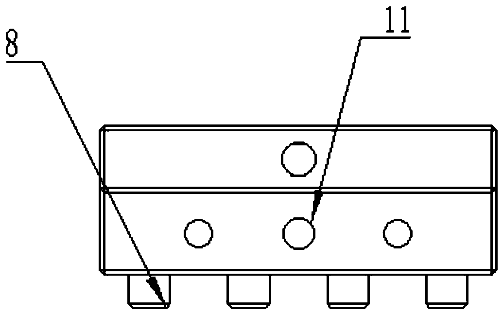 Quick replacement structure for sucking disc