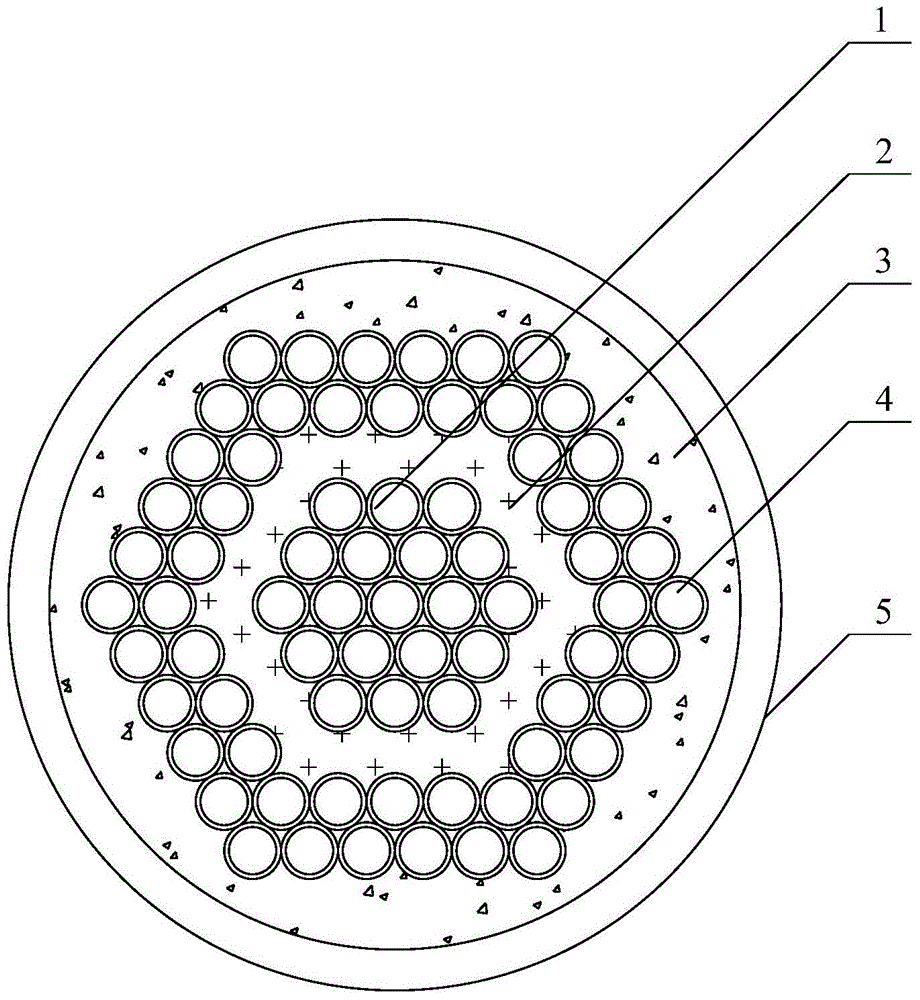 A Highly Damped Composite Stayed Cable Based on Carbon Fiber and Steel Strand