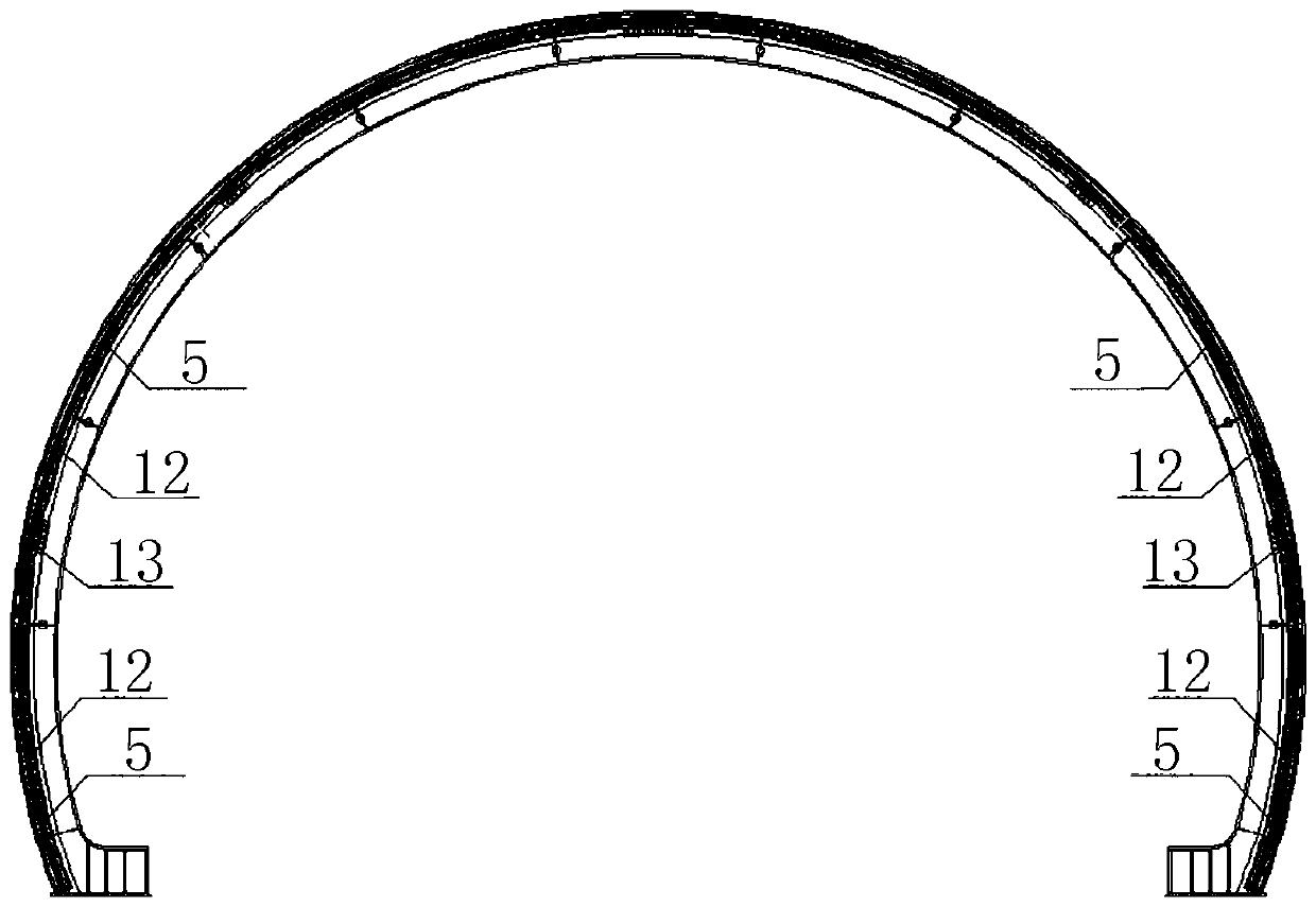 Mounting structure for sound absorption unit plates of fully-enclosed sound barrier for high speed railway