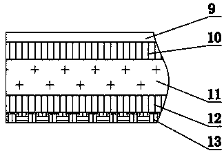 Automobile cellular ceiling