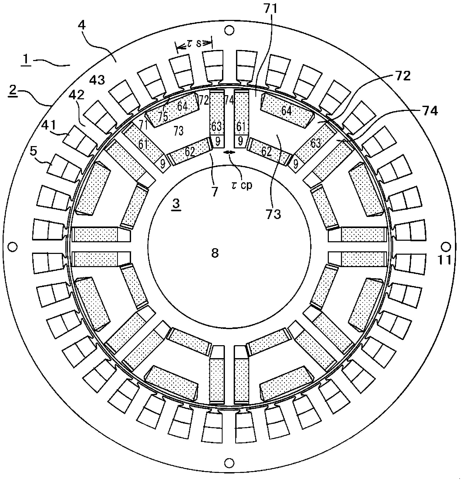 Permanent magnet motor