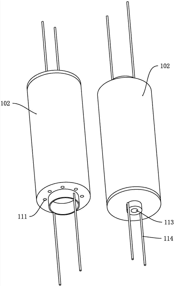 Heater and heating non-combustion electronic cigarette