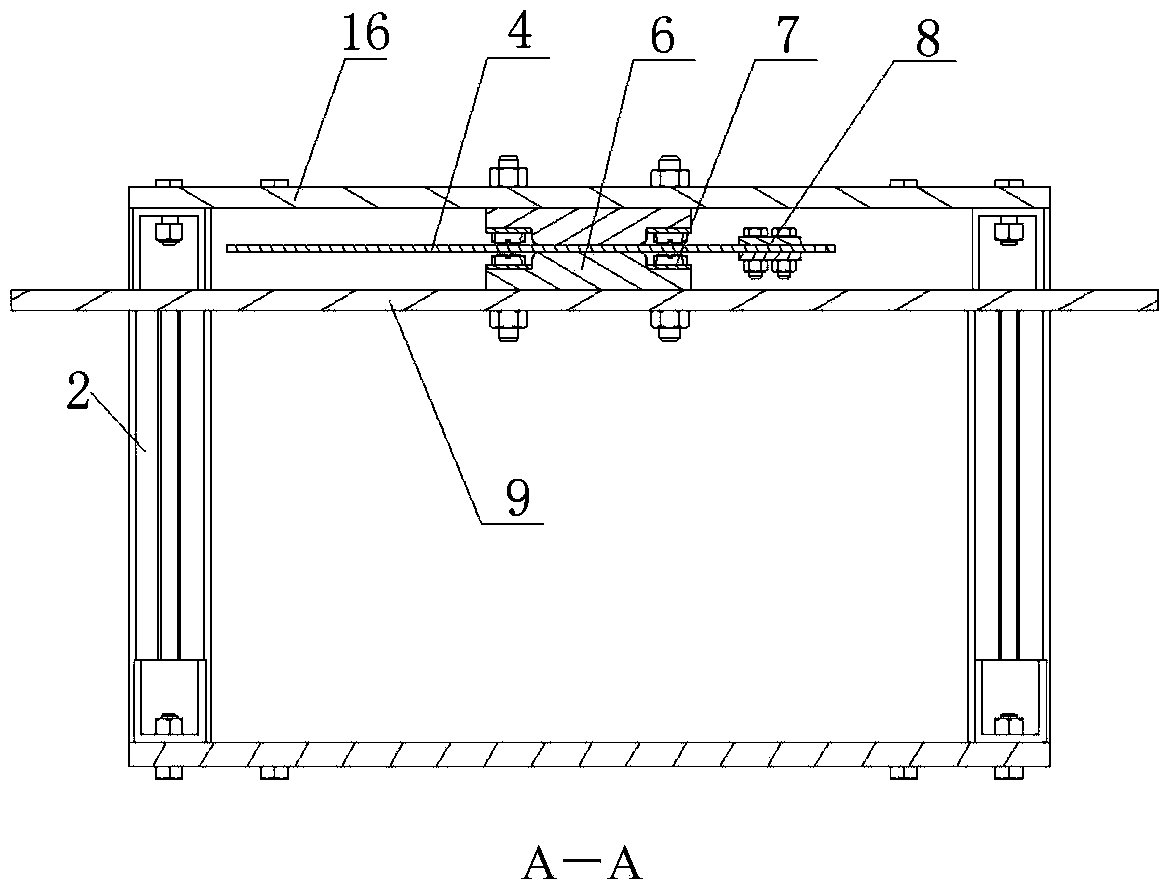 Carbon fiber prepreg interlayer slip force measurement device and method