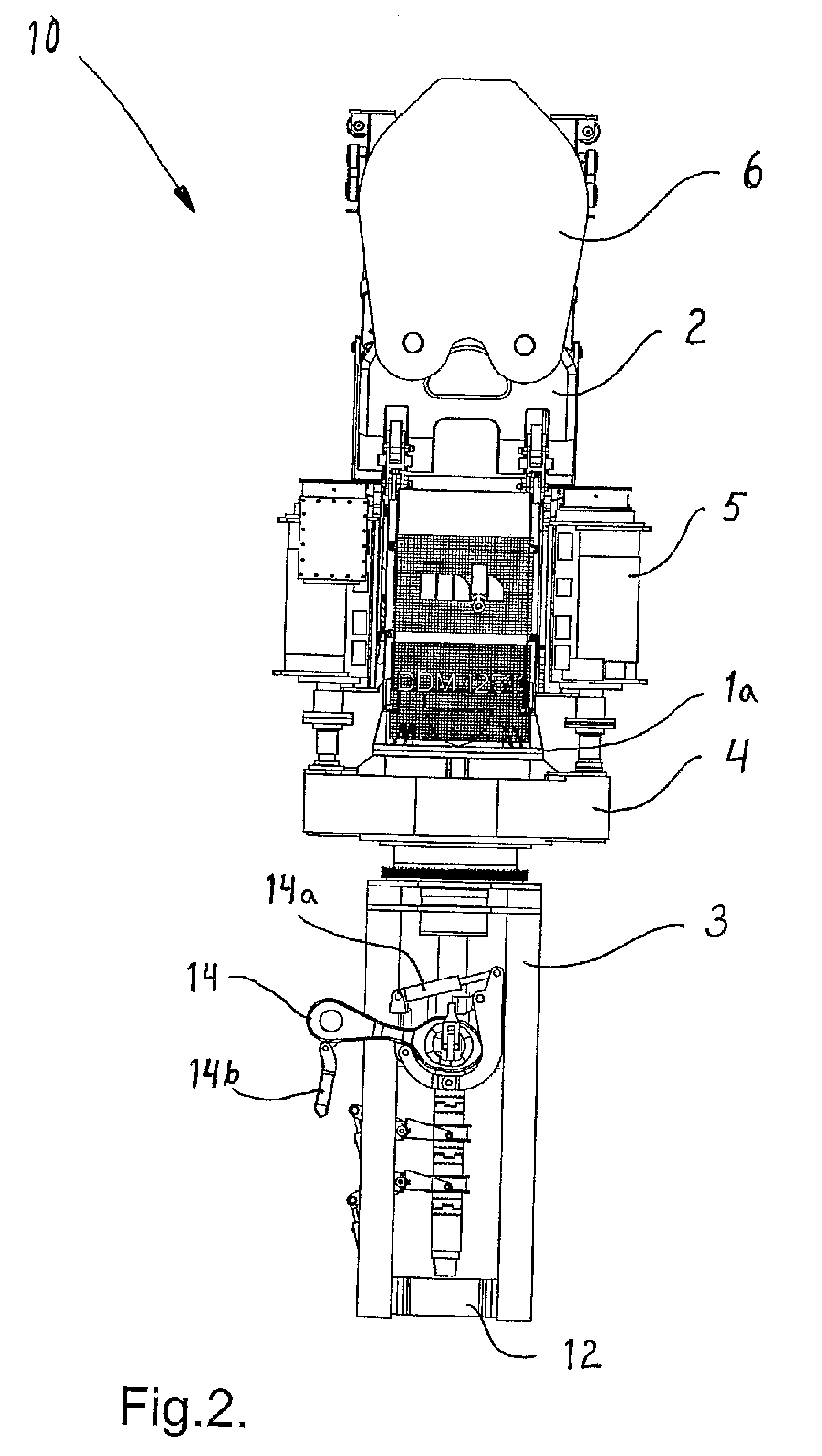 Top drive drilling apparatus