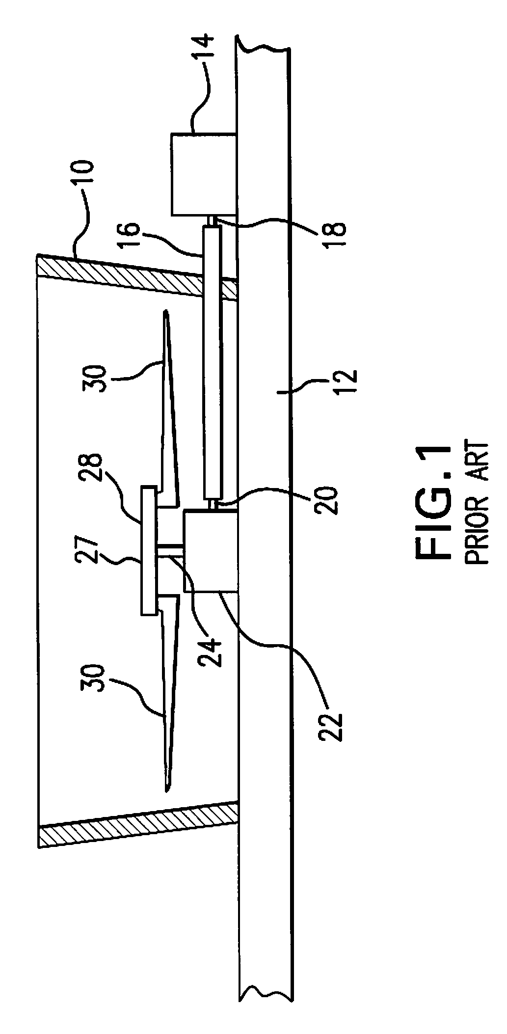 Integrated fan drive system for cooling tower