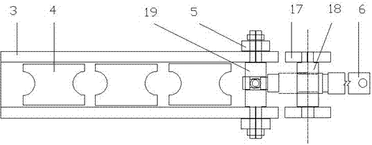 Variable frequency steel strand cable penetrating machine