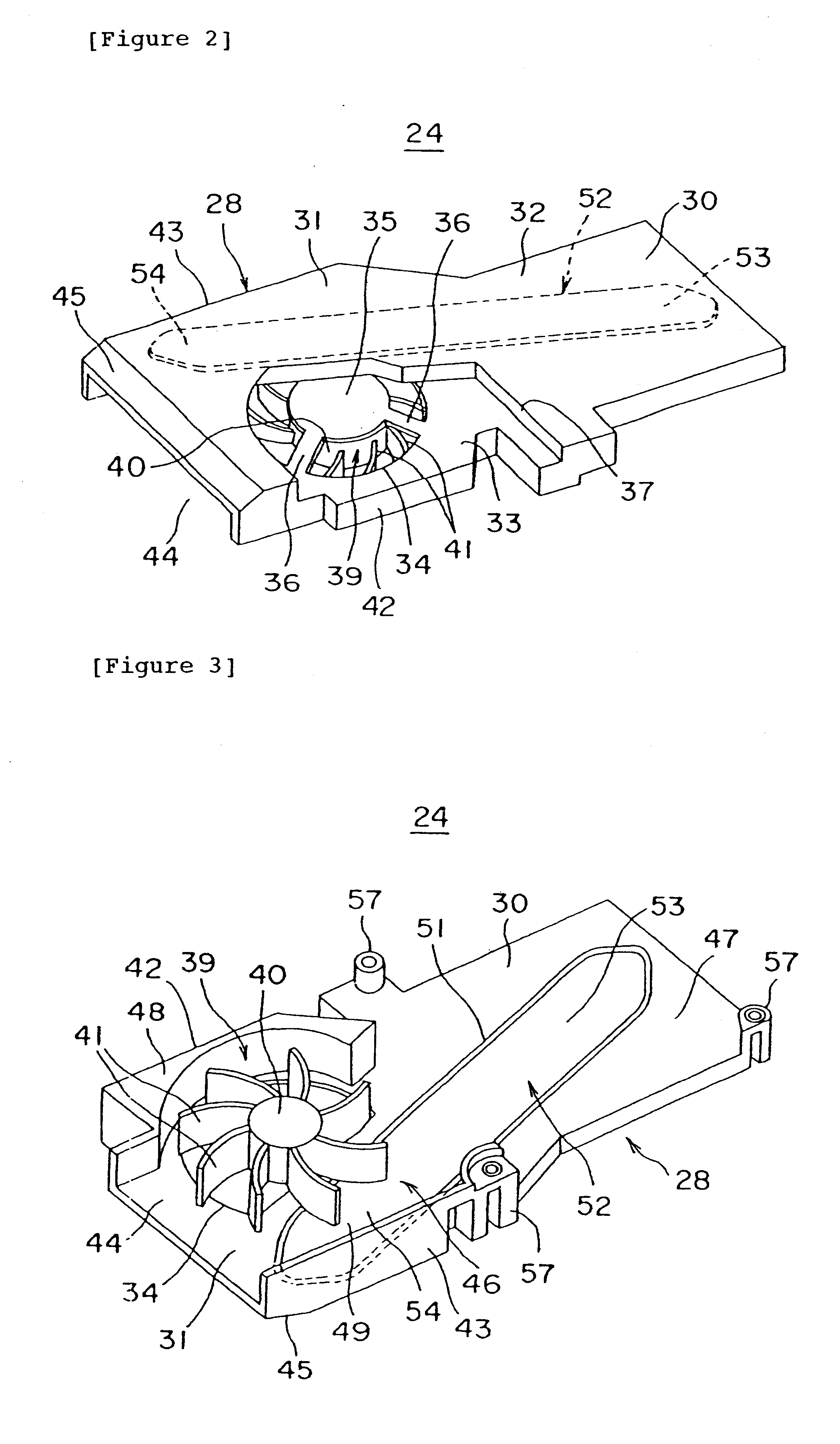 Cooler for electronic unit and electronic unit