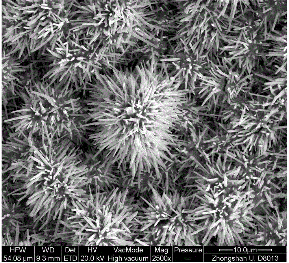 Micro/nanometer secondary surface array and preparation method and application thereof