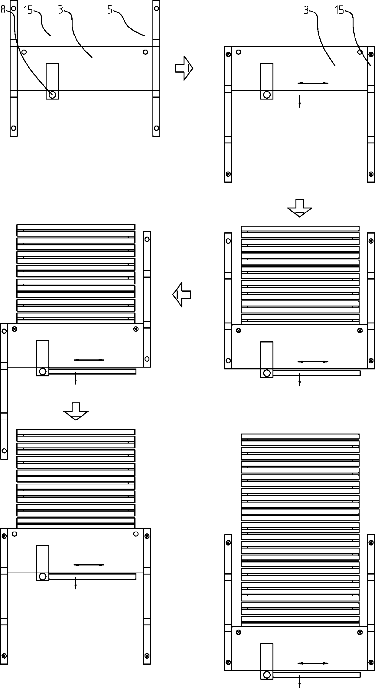 Underwater gravel foundation bed laying device and method