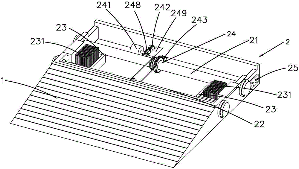 Automatic cleaning device for wheelchair wheels