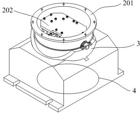 Double-ball-pair two-freedom-degree inclinable working table