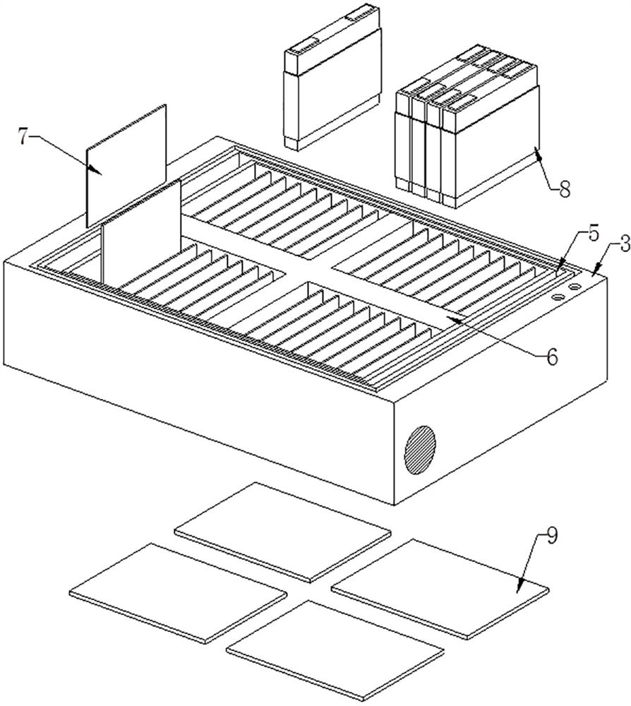 Battery pack being capable of ensuring moisture-proof and flame-retardant performance and having good heat dissipation function