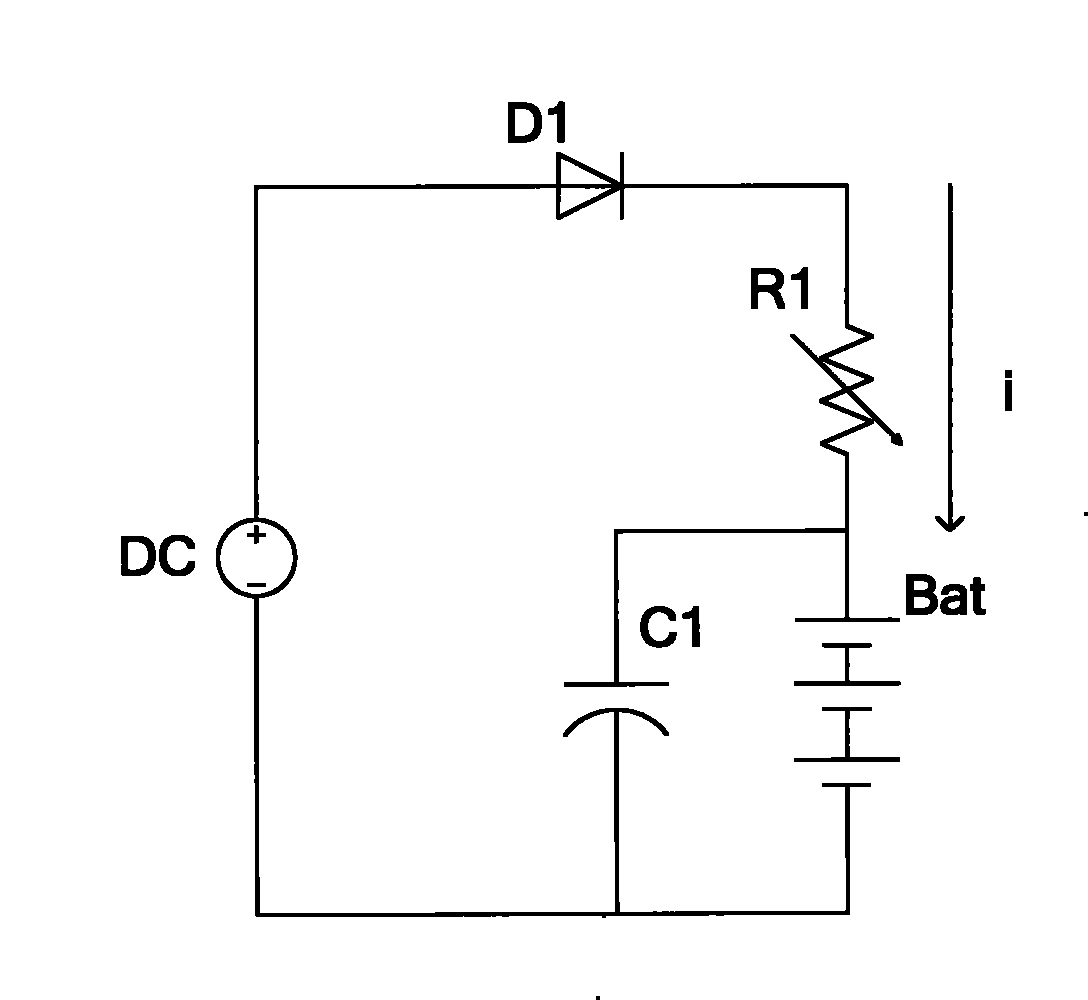 Charging circuit, medical facility and charging method