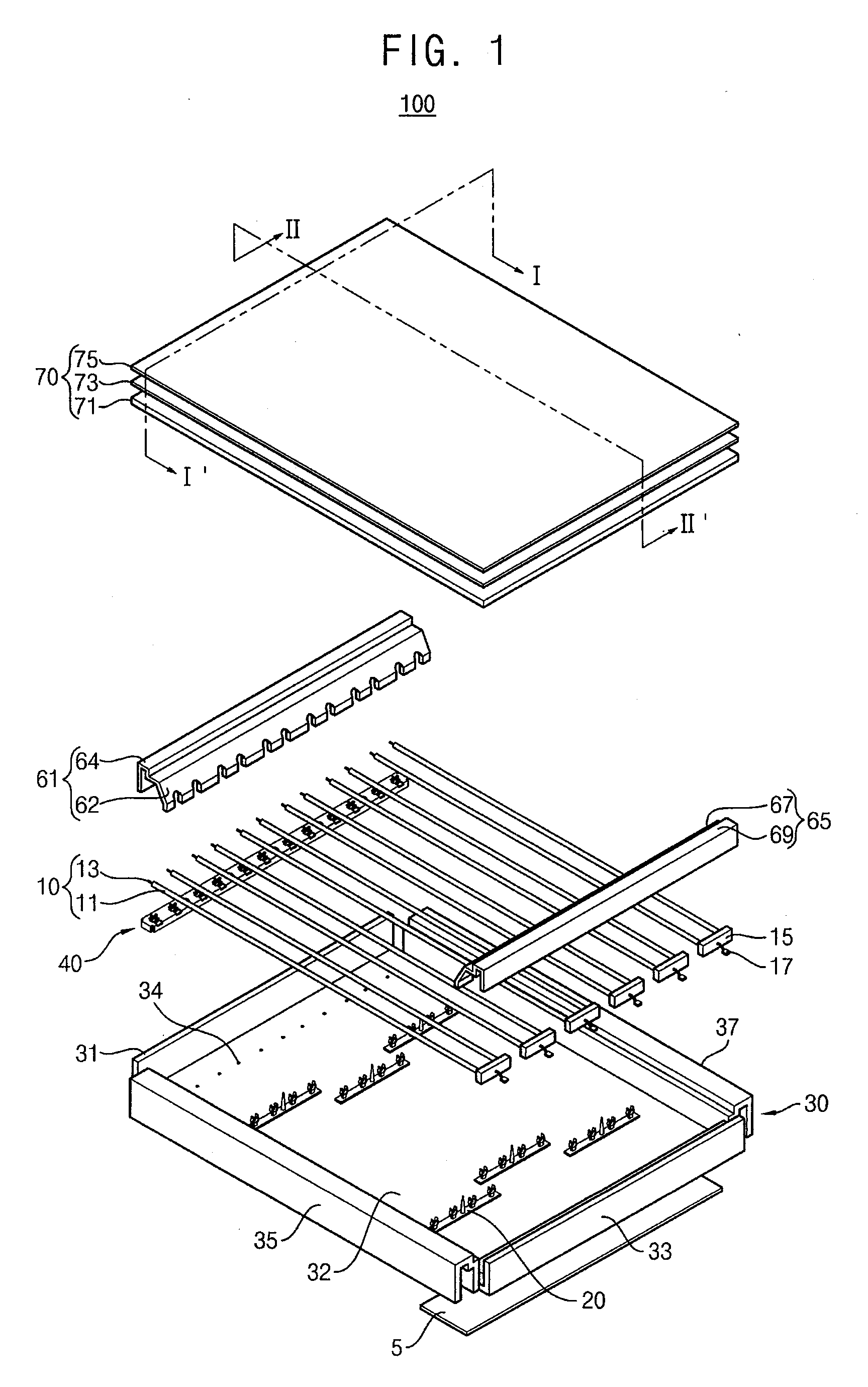 Backlight assembly and method for assembling the same