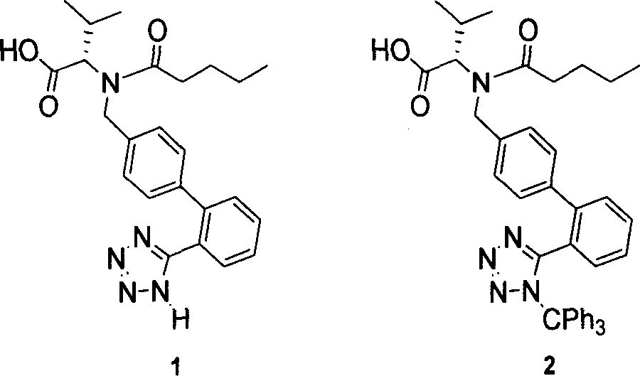 Synthesis method of valsartan