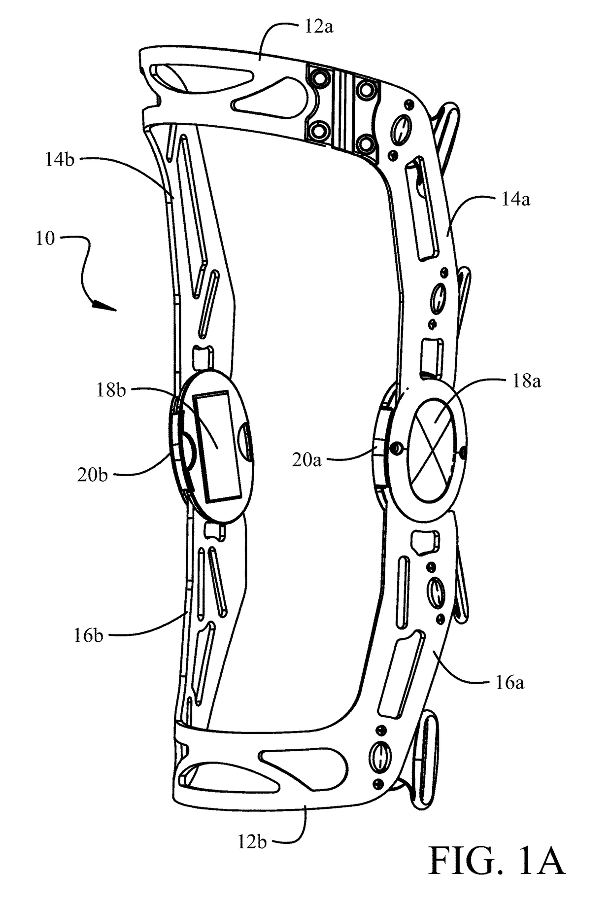 Flexion and extension range limiting hinge for an orthopedic brace