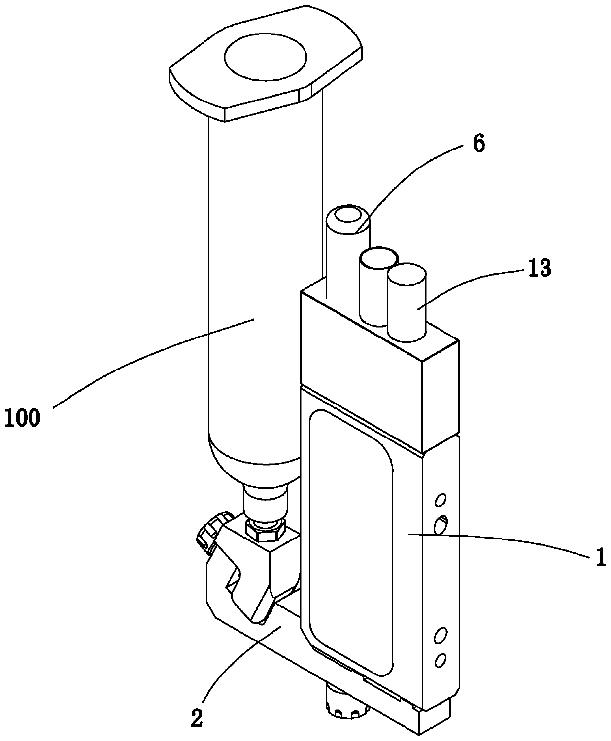 Piezoelectric jet valve