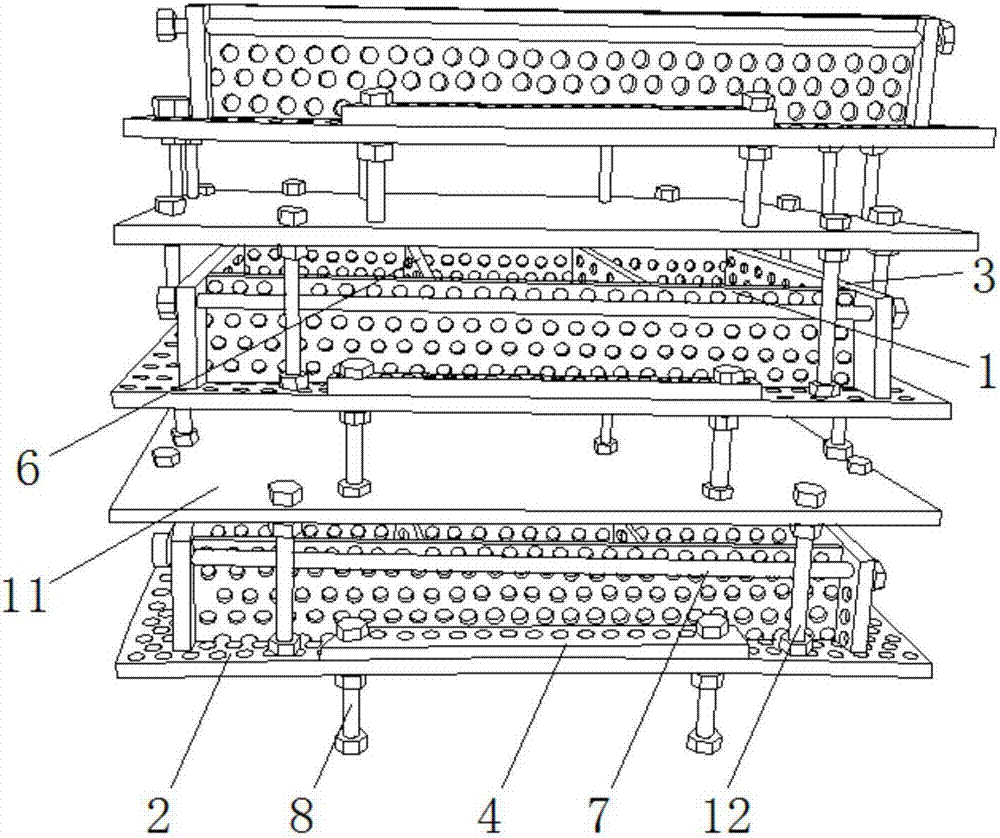 A Batch Forming Method for Square Beams with Biological Soil Fixation