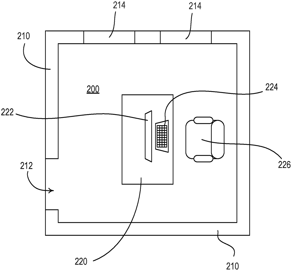 Load control system having visible light sensor