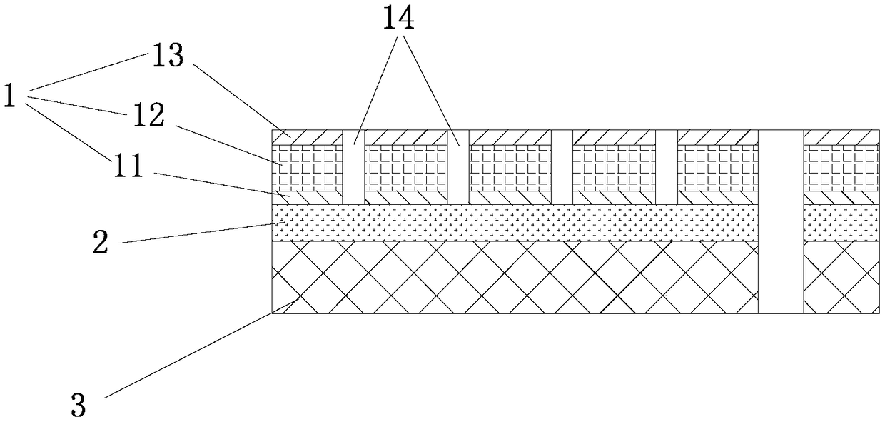 Double-layer one-side copper-based circuit board making process