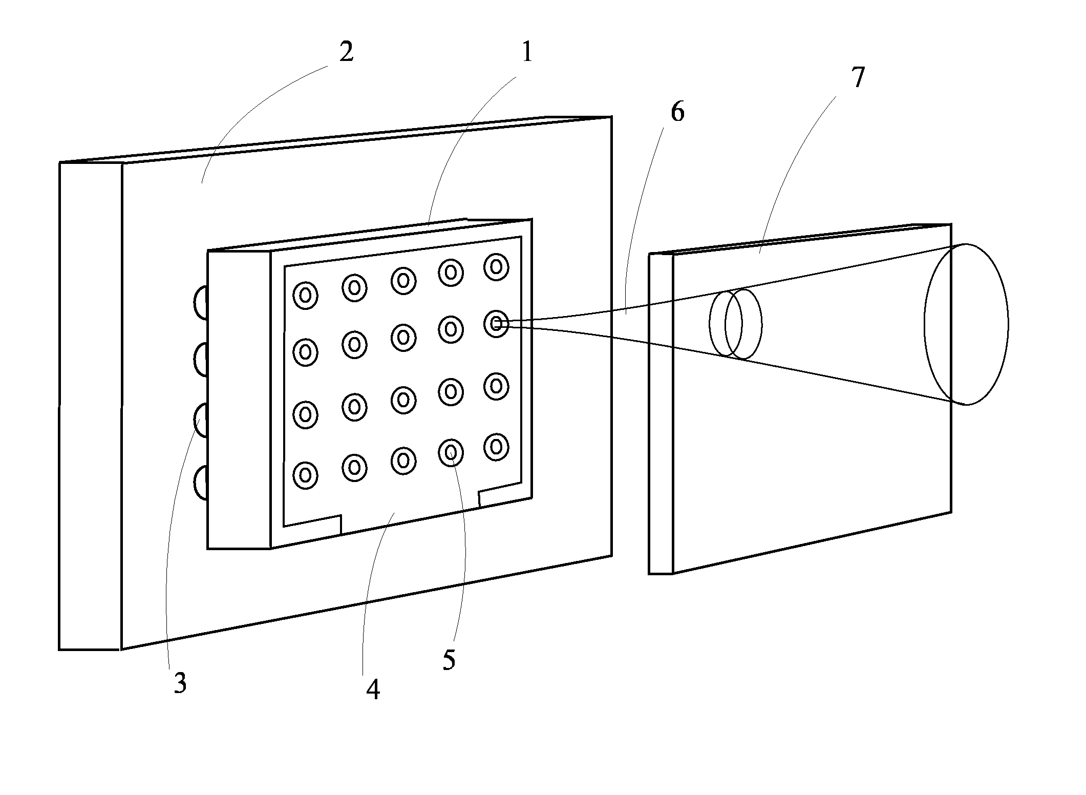 Compact laser source for active illumination for hybrid three-dimensional imagers