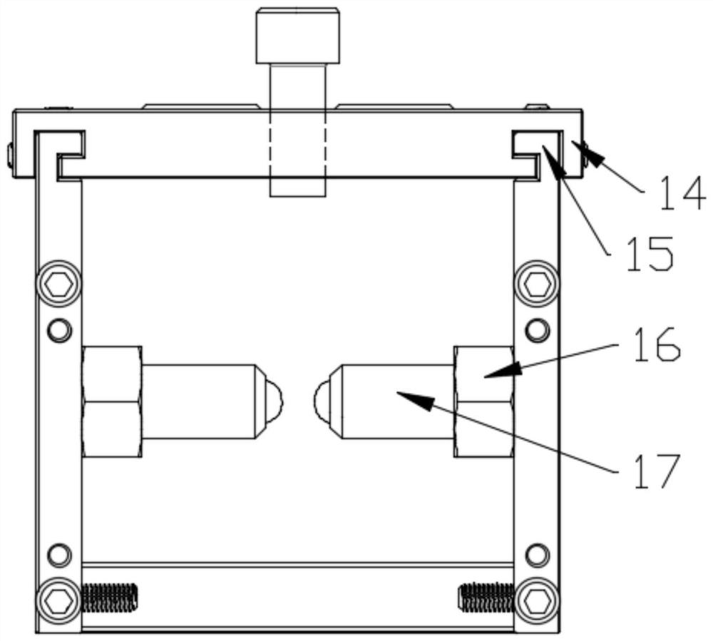 An adjustable porous drilling jig for elevator guide rails